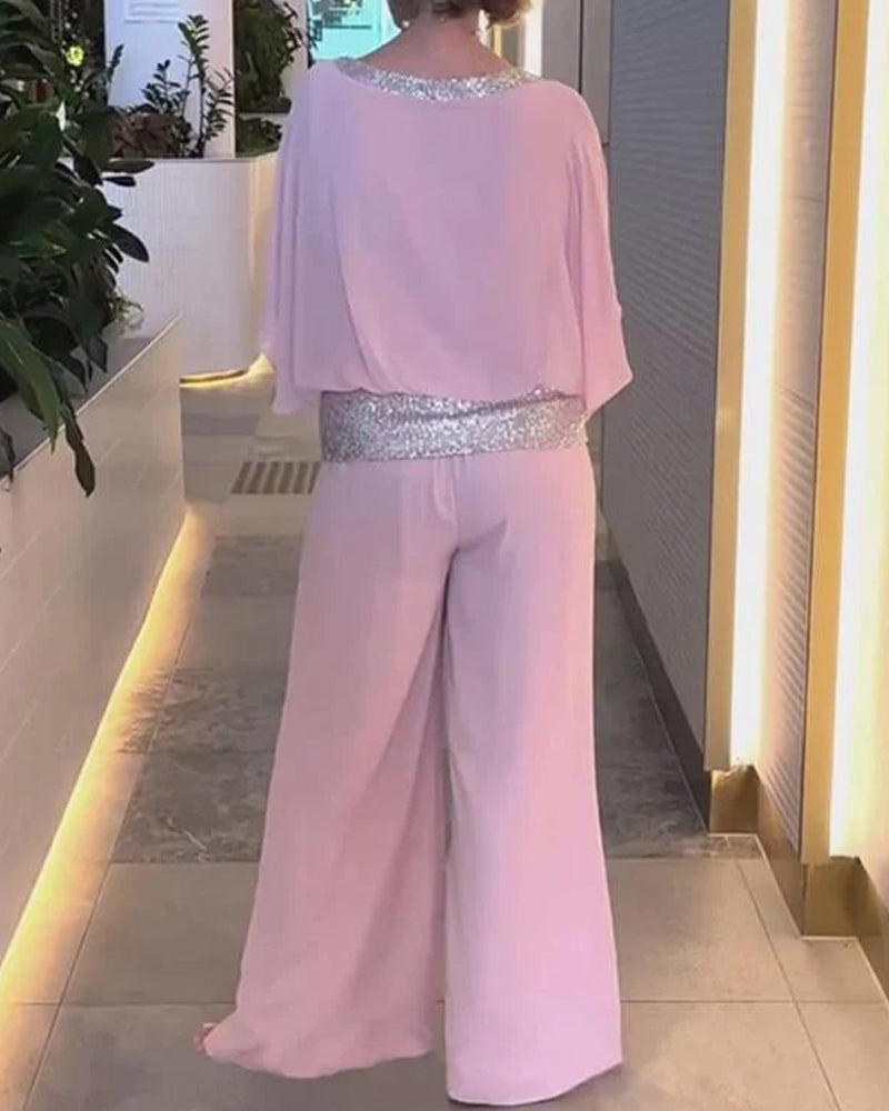 GR | Shimmer in style sequin jumpsuit
