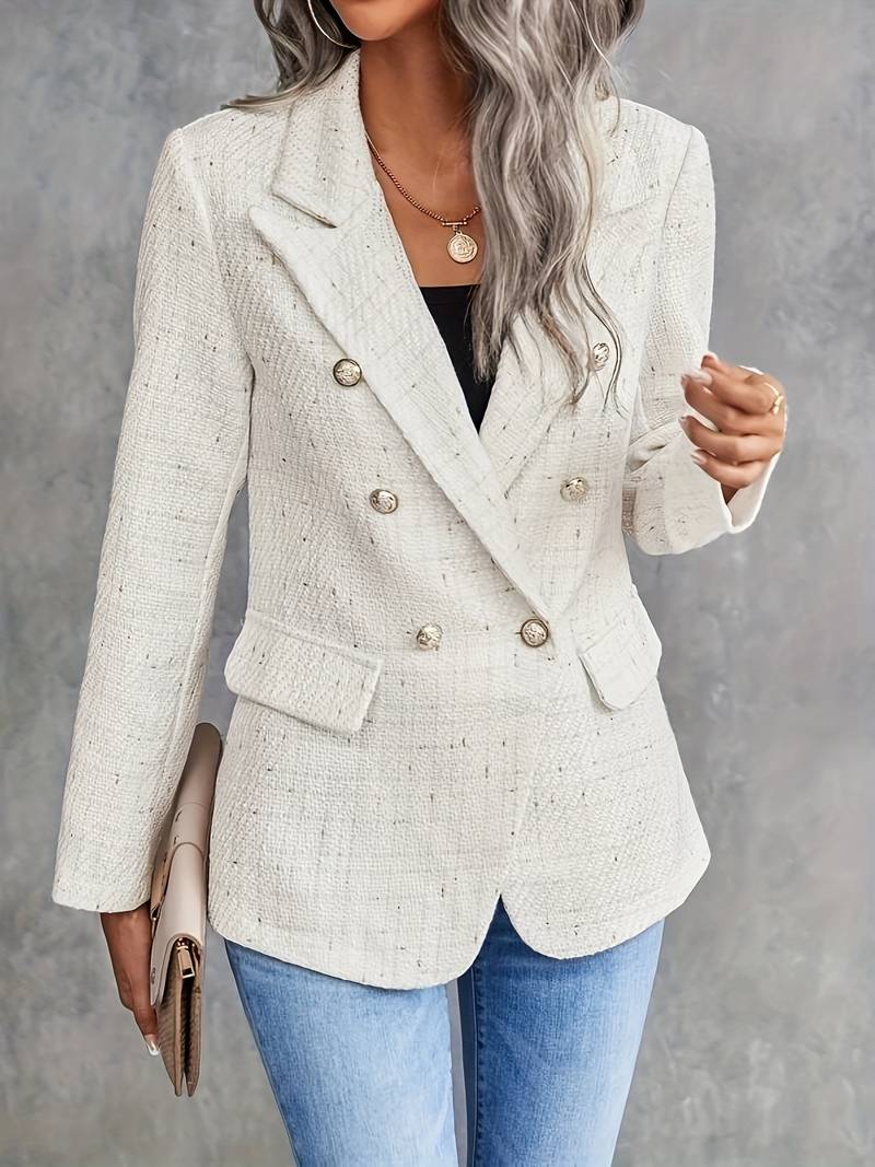 GR | Long-sleeved blazer with lapel collar for women | Stylish and elegant
