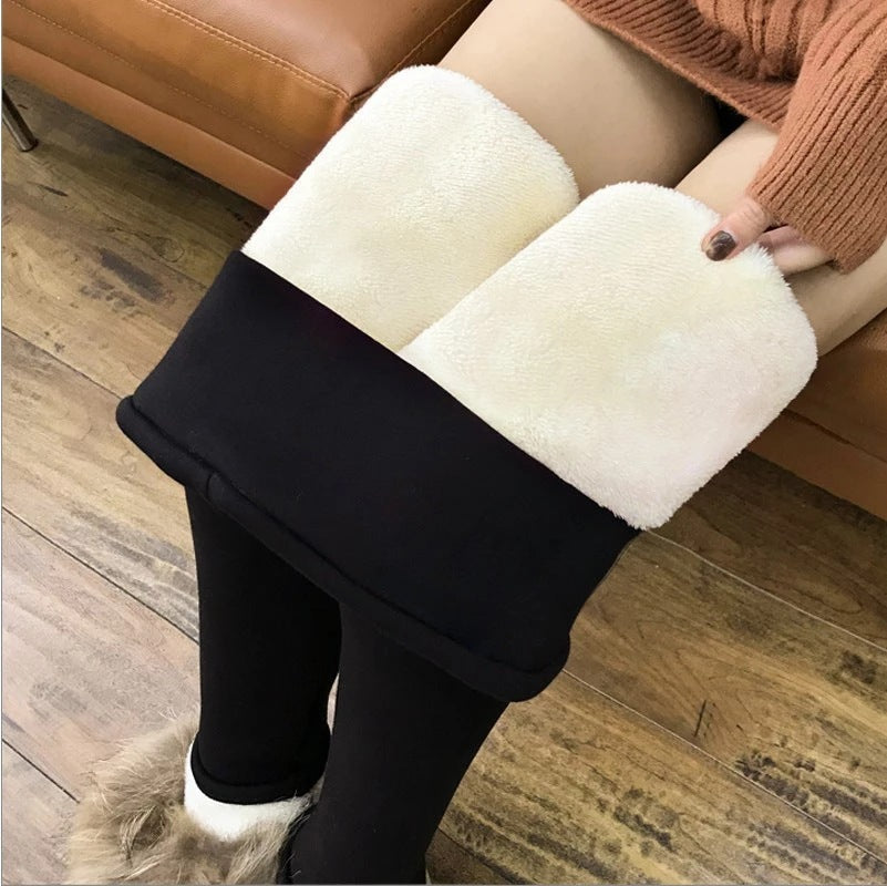 GR | Leggings - hohe Taille Stretchleggings mit beidseitigem Design