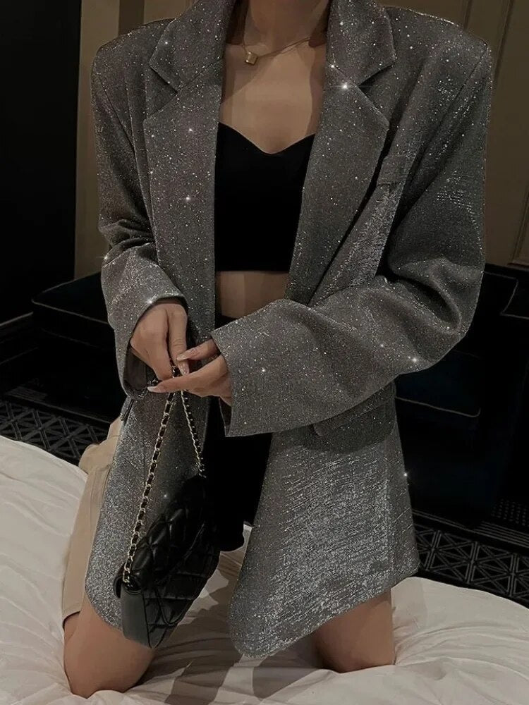 GR Glitter Blazer Jacket