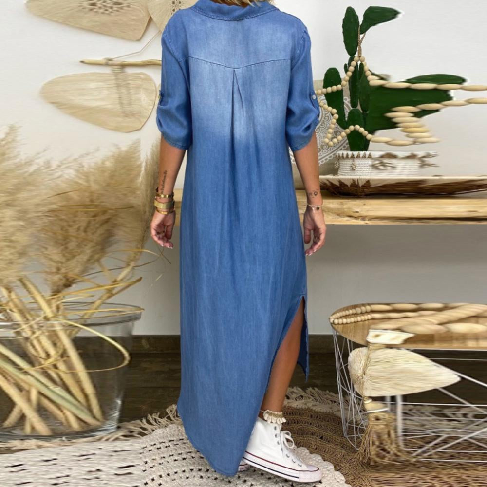 GR | Lange Jeanskleid