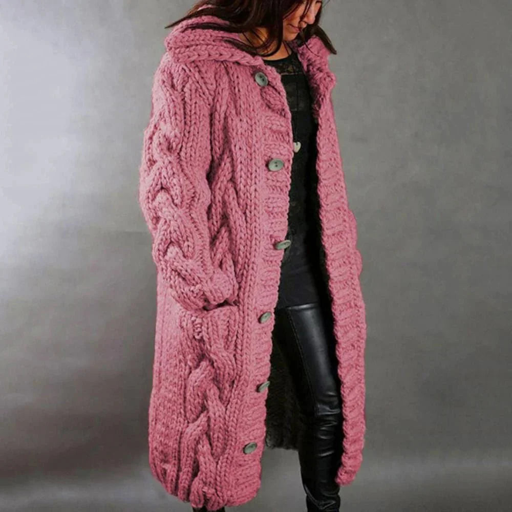 Gallanto - Cozy knitted coat for women 