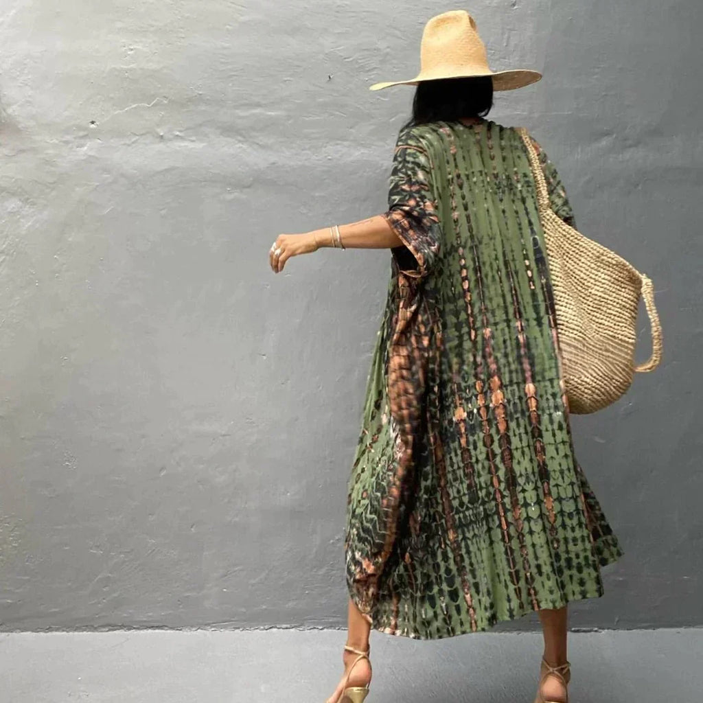 GR | Stylish Kimono Olive Green