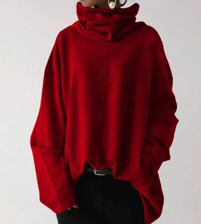GR - Women's hoodies turtleneck sweater
