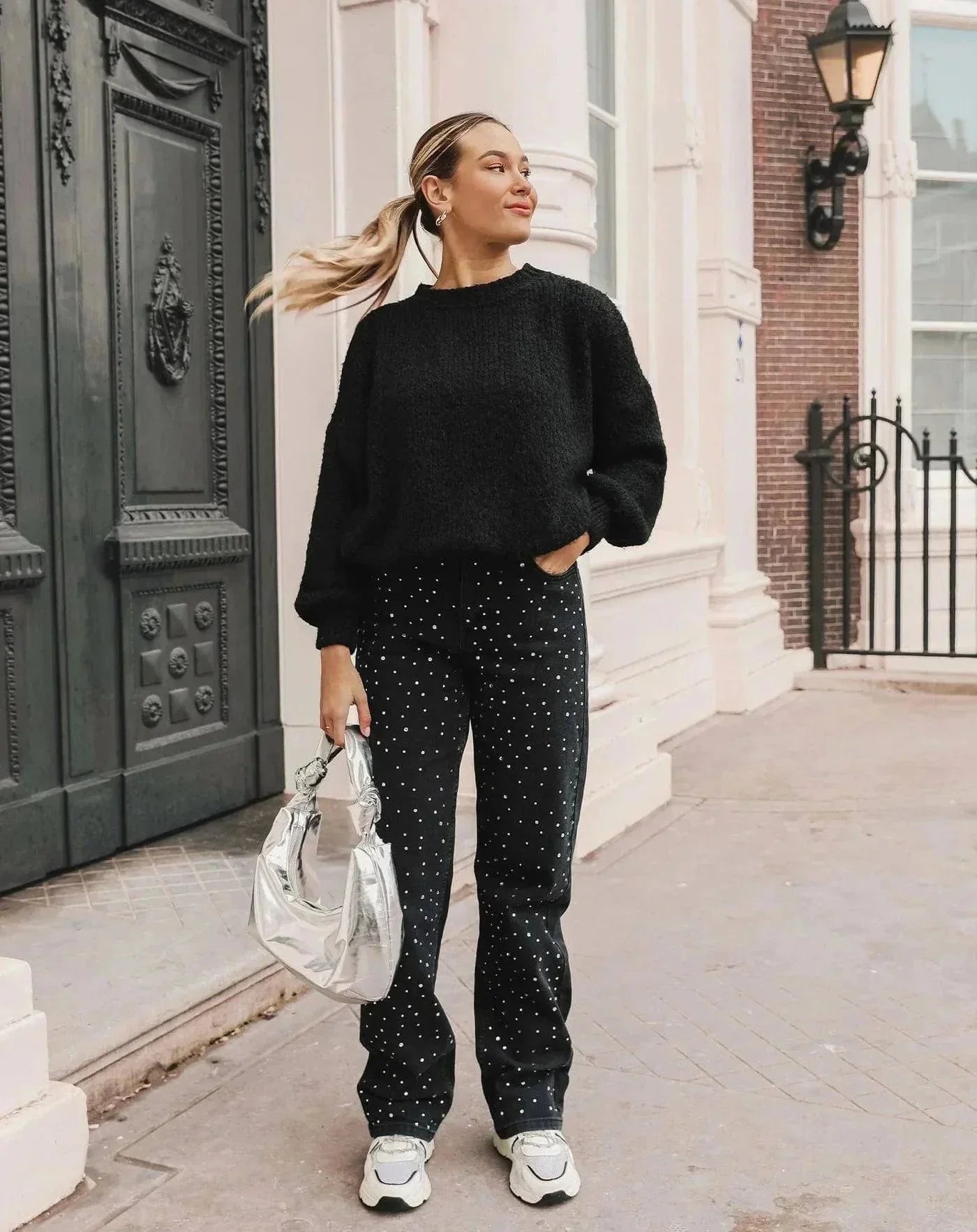GR | Jeans Mit Glitter Für Einen Funkelnden Look