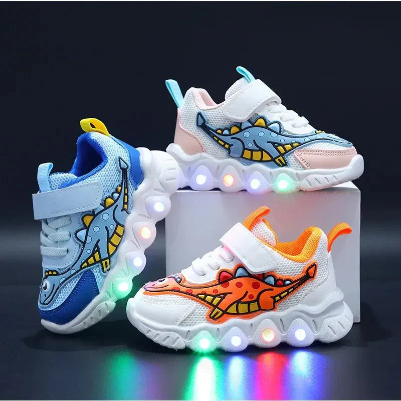 GR | Glowing Dinosaur Sneakers