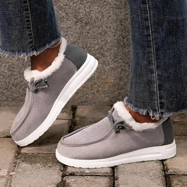 GR - Elegant winter sneakers with fur lining