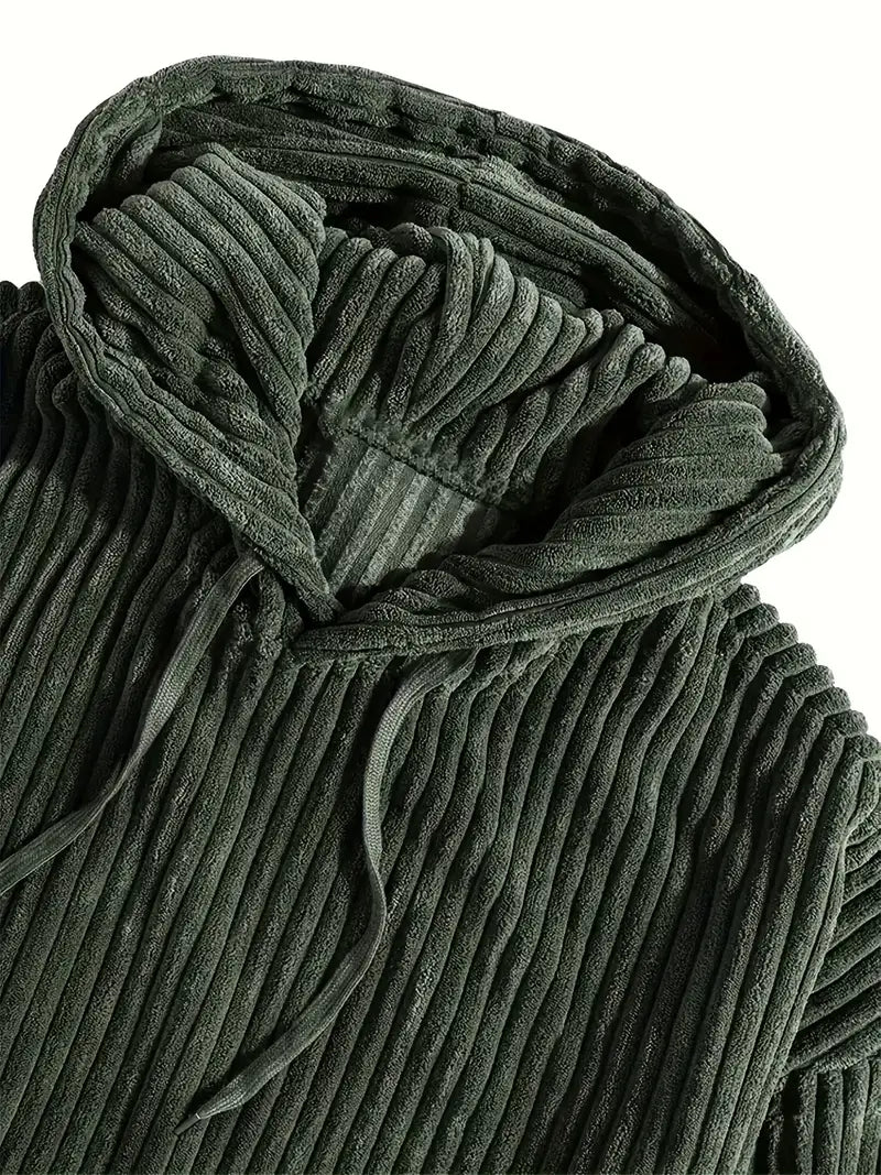 GR | Pullover Mit Kapuze Aus Cord