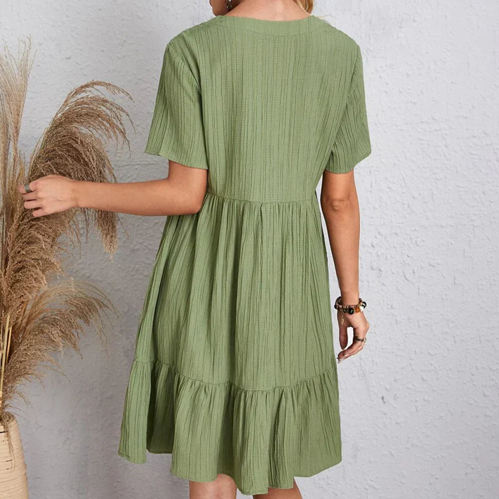 Verve | V-neck dress 
