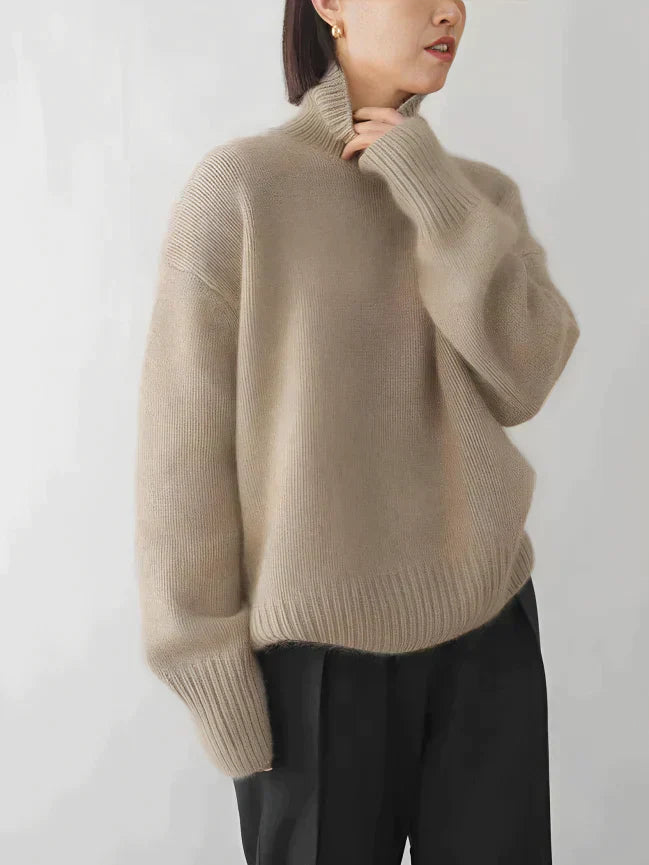 GR | Cashmere sweater with turtleneck