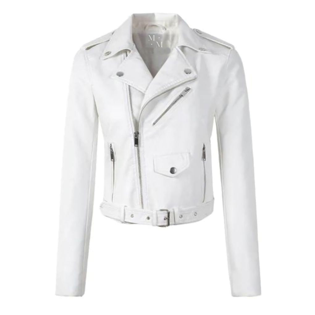 GR | Elegant leather jacket: Modern Woman 2024