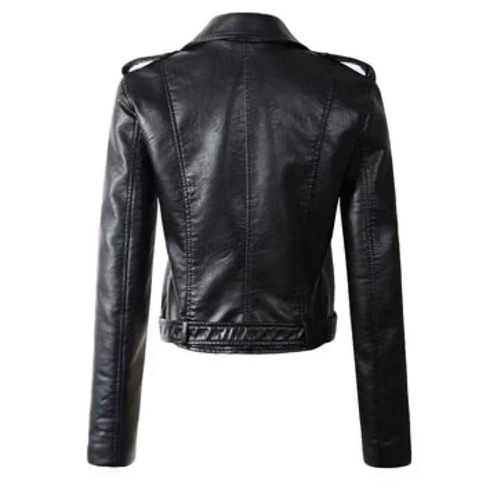 GR | Elegant leather jacket: Modern Woman 2024