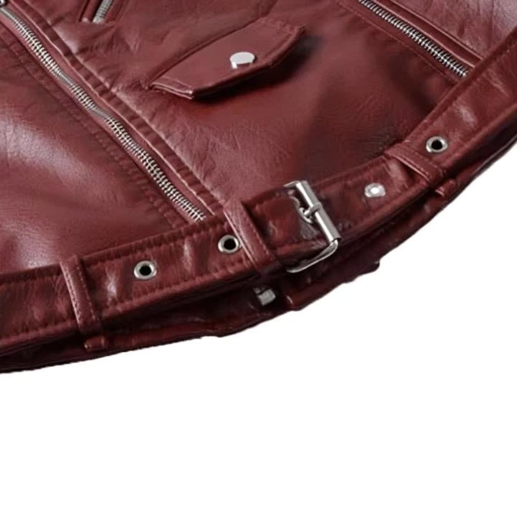 GR | Elegant leather jacket: Modern Woman 2024