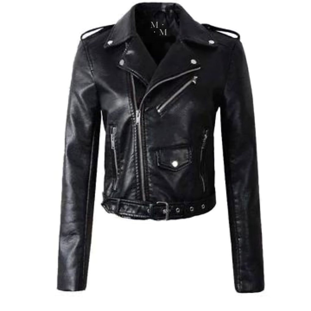 GR | Elegant leather jacket: Modern Woman 2024