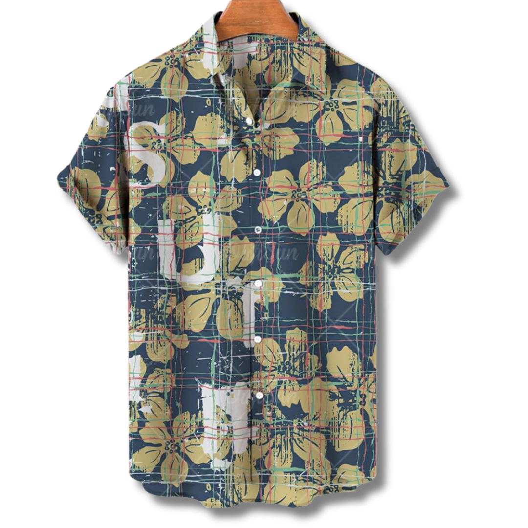GR | Men's Hawaiian Short-Sleeve Shirt