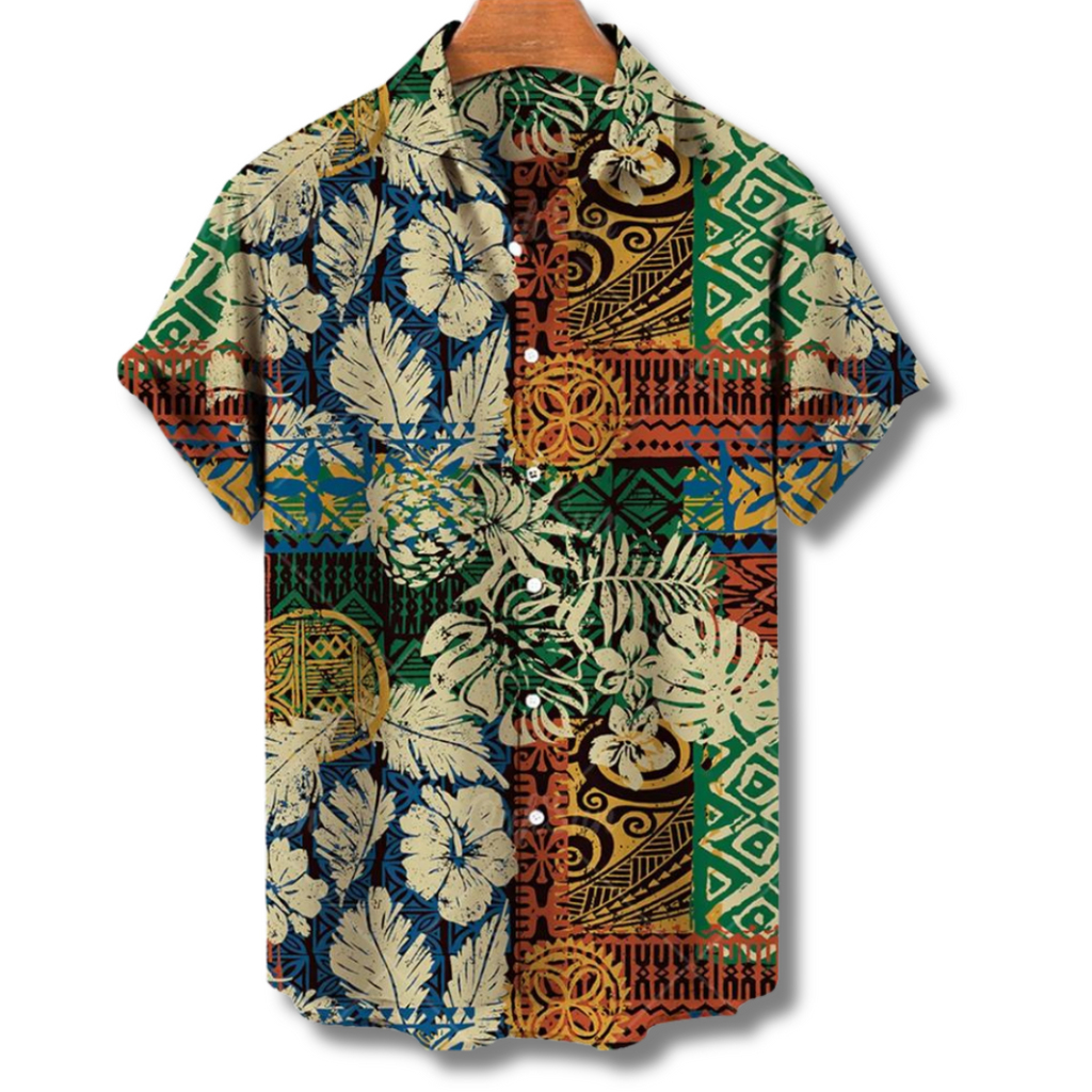 GR | Men's Hawaiian Short-Sleeve Shirt