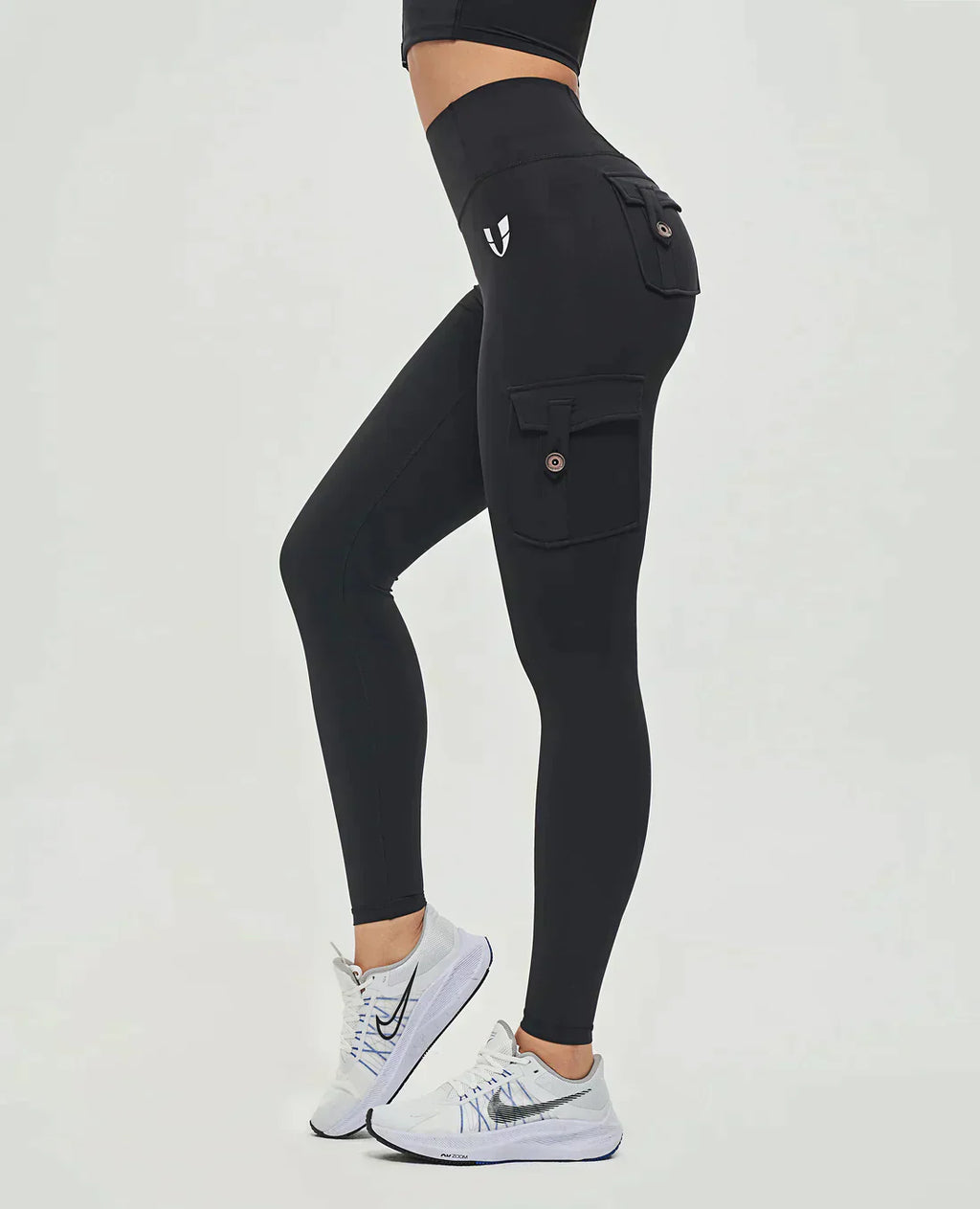GR | Cargo Leggings Mit Hoher Taille