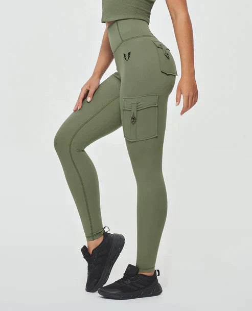 GR | Cargo Leggings Mit Hoher Taille