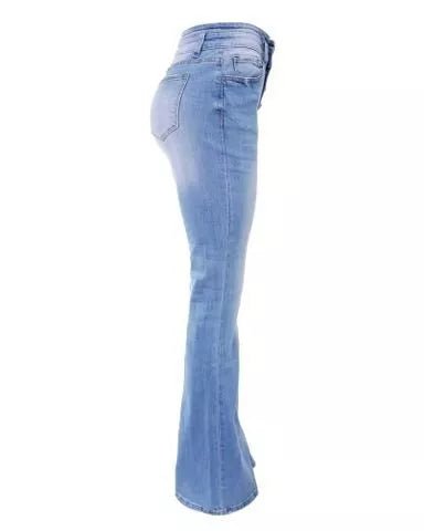 GR | Flex Button High Waist Jeans for Women