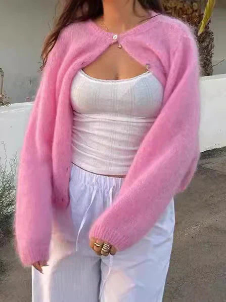 GR | Mohair Strickjacke