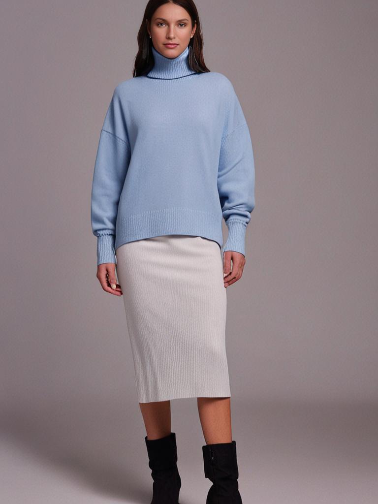 GR | Cashmere turtleneck sweater