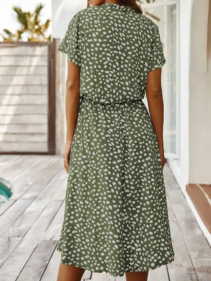 GR | Elegant long-sleeved winter dress for women 