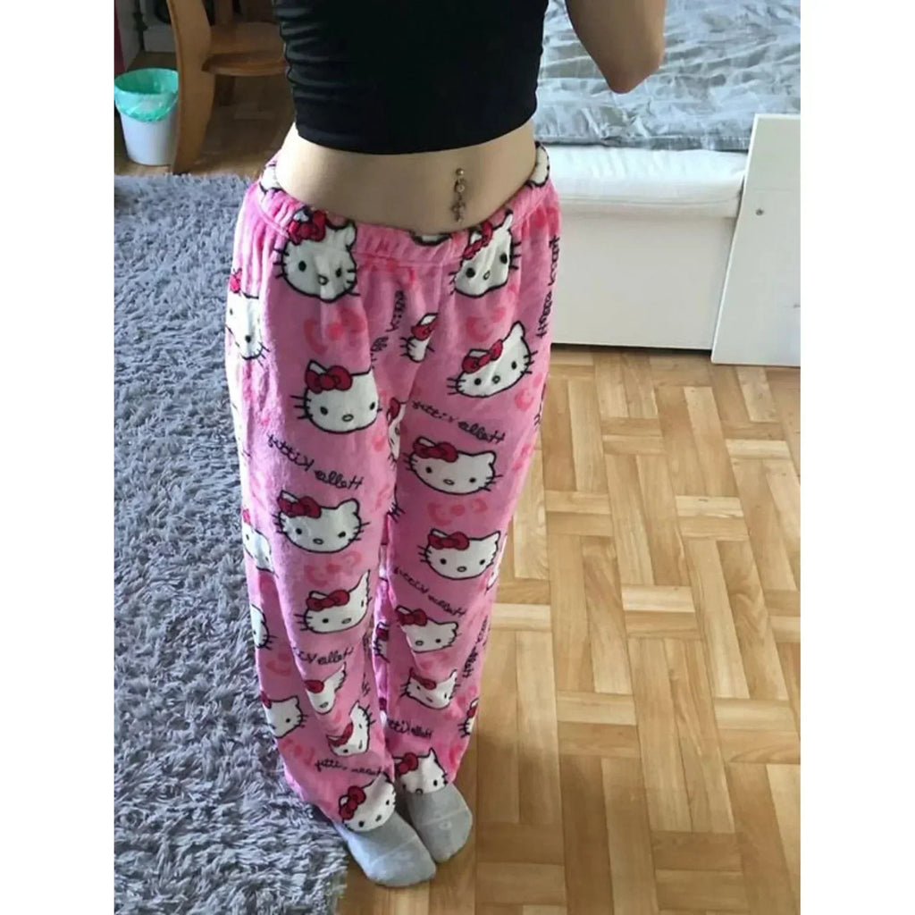 GR | Fleece Pyjamahose Für Kalte Nächte