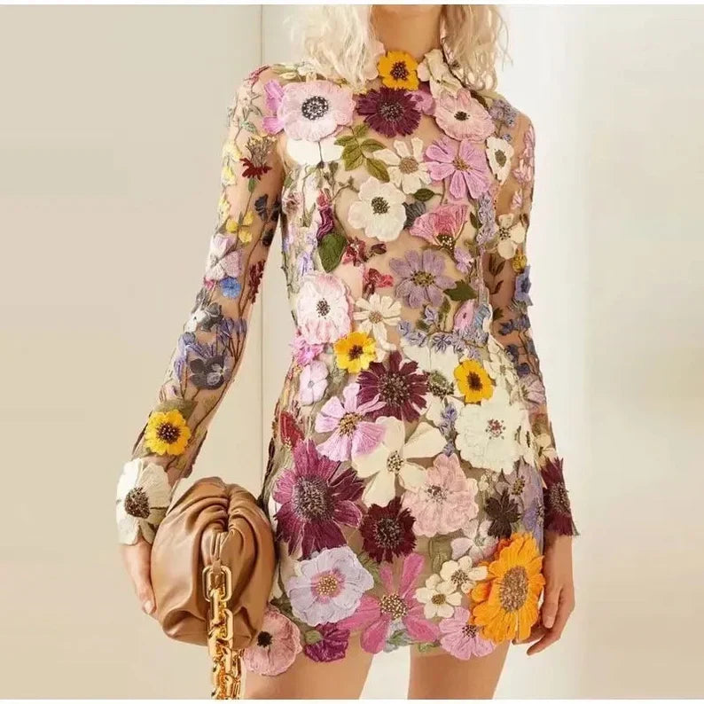 GR | Handmade floral dress