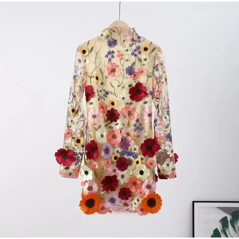 GR | Handmade floral dress