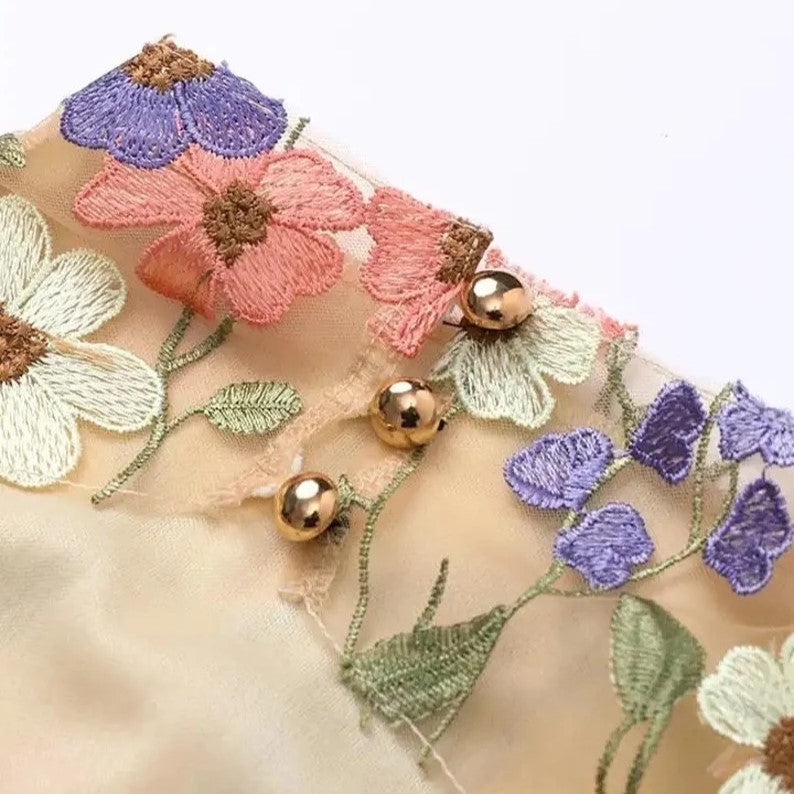 GR | Handmade floral dress
