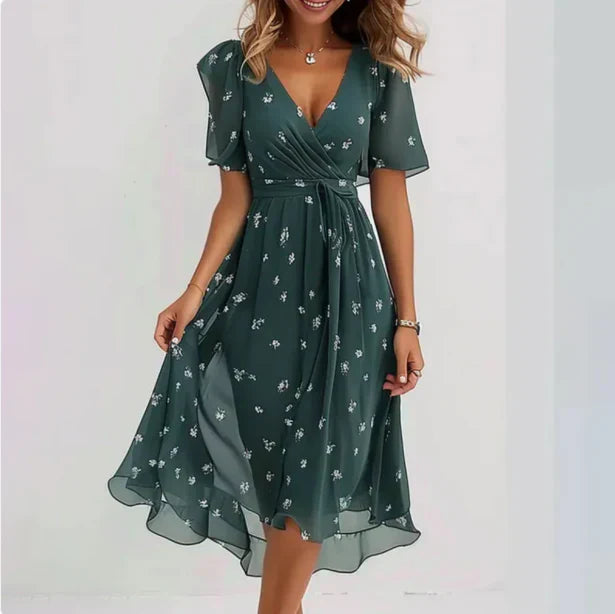 GR | V-neck dress