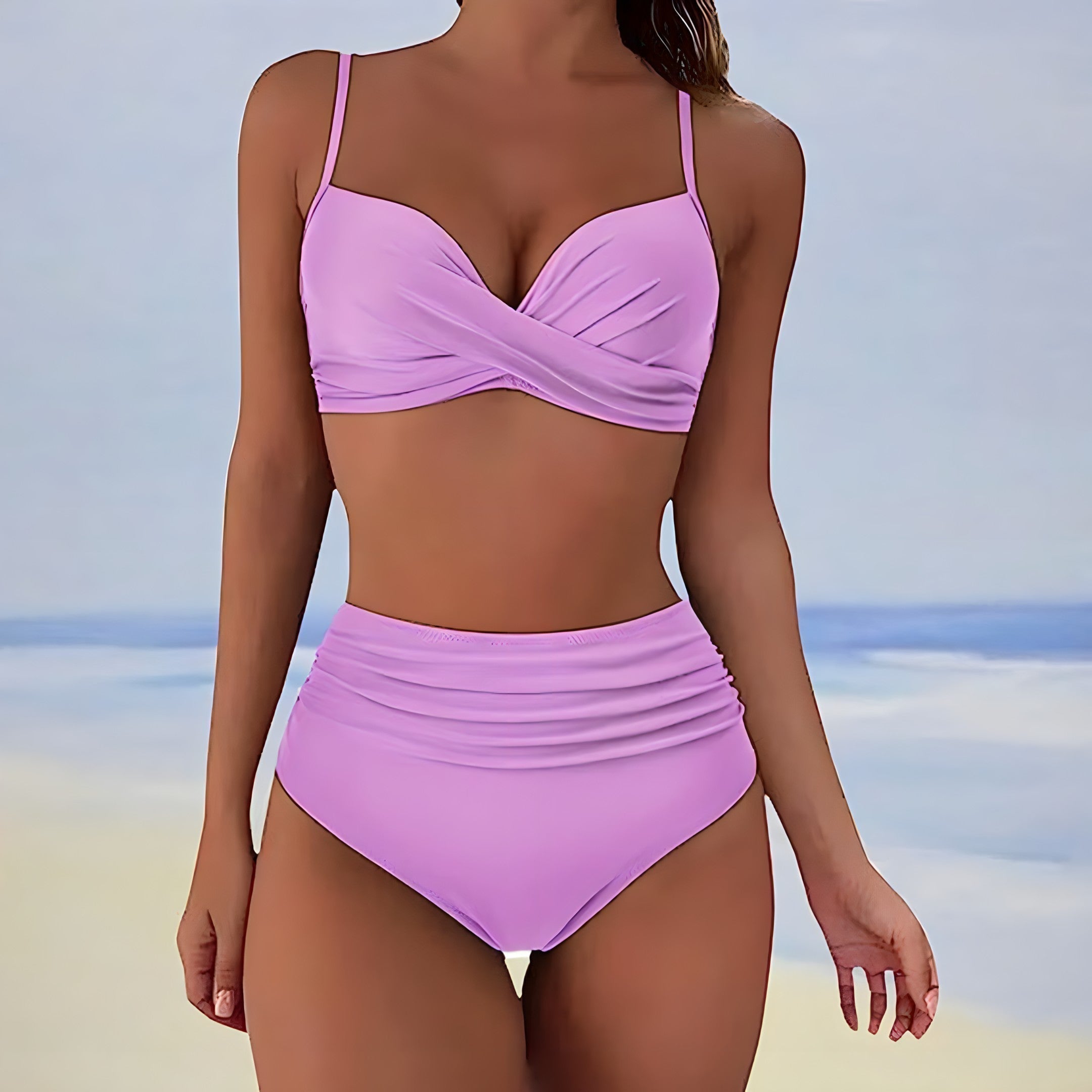 GR | Stylish high-waisted bikini