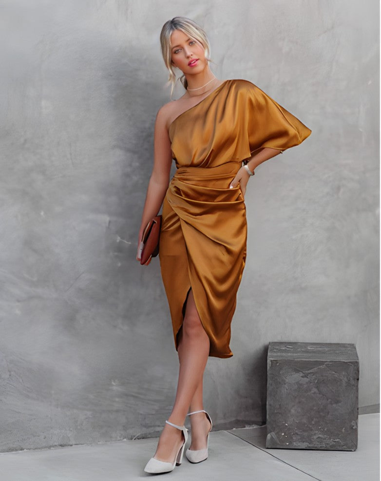 GR | Seiden Festkleid