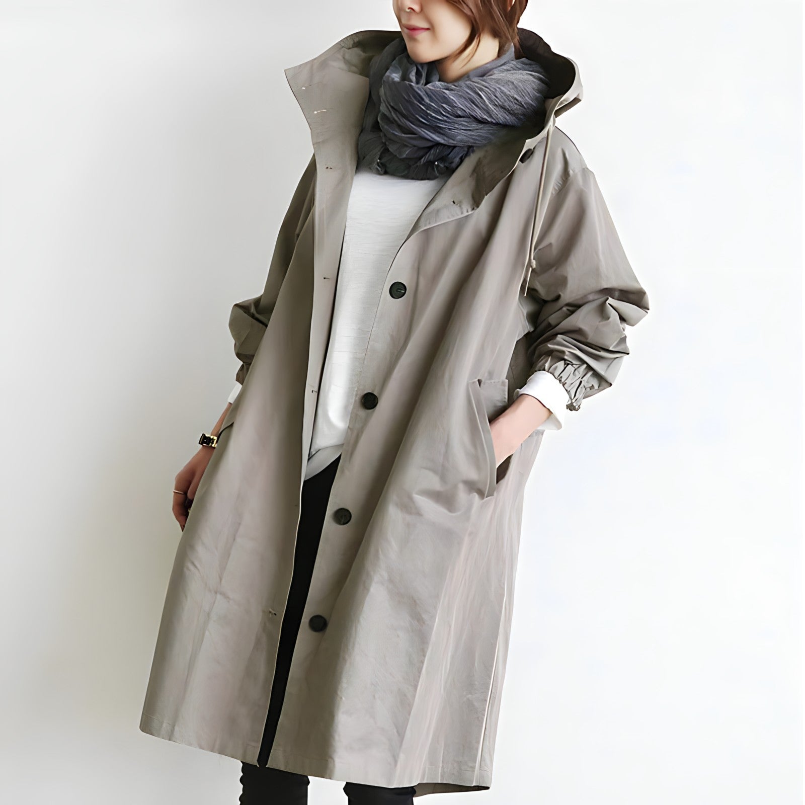 Relaxed and fashionable winter coat