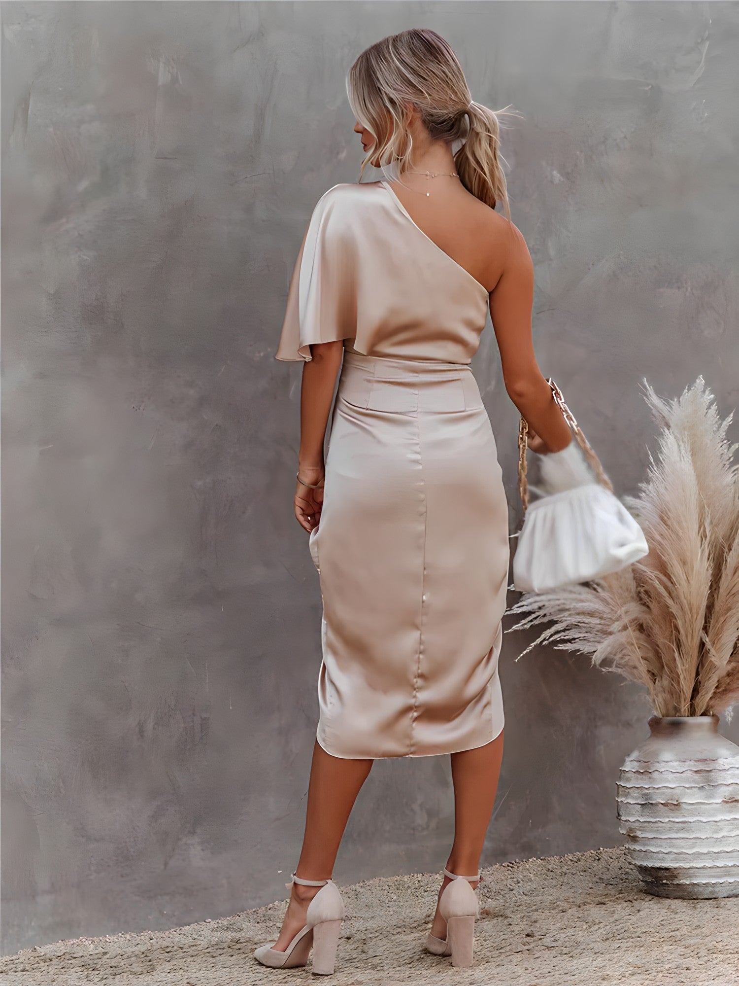 GR | Seiden Festkleid