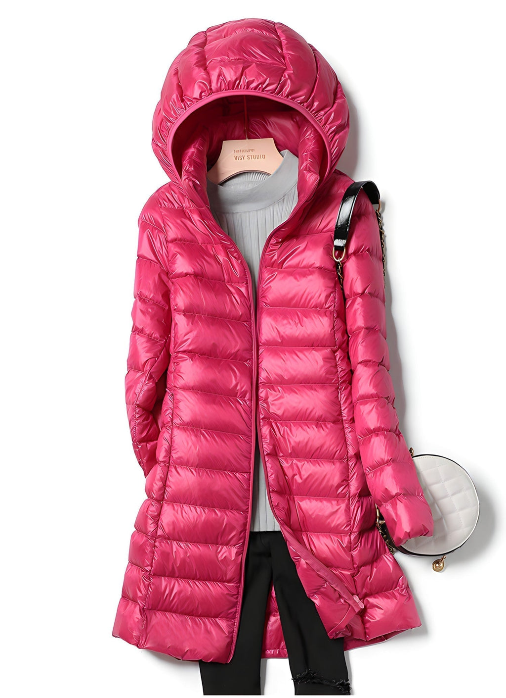GR Long down jacket for women