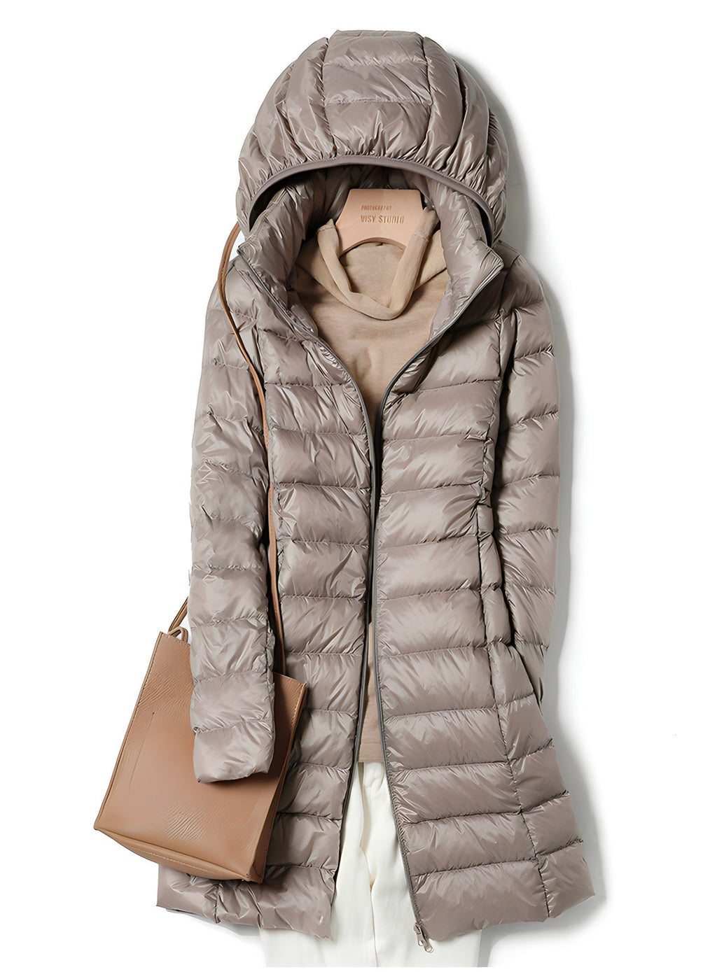 GR Long down jacket for women