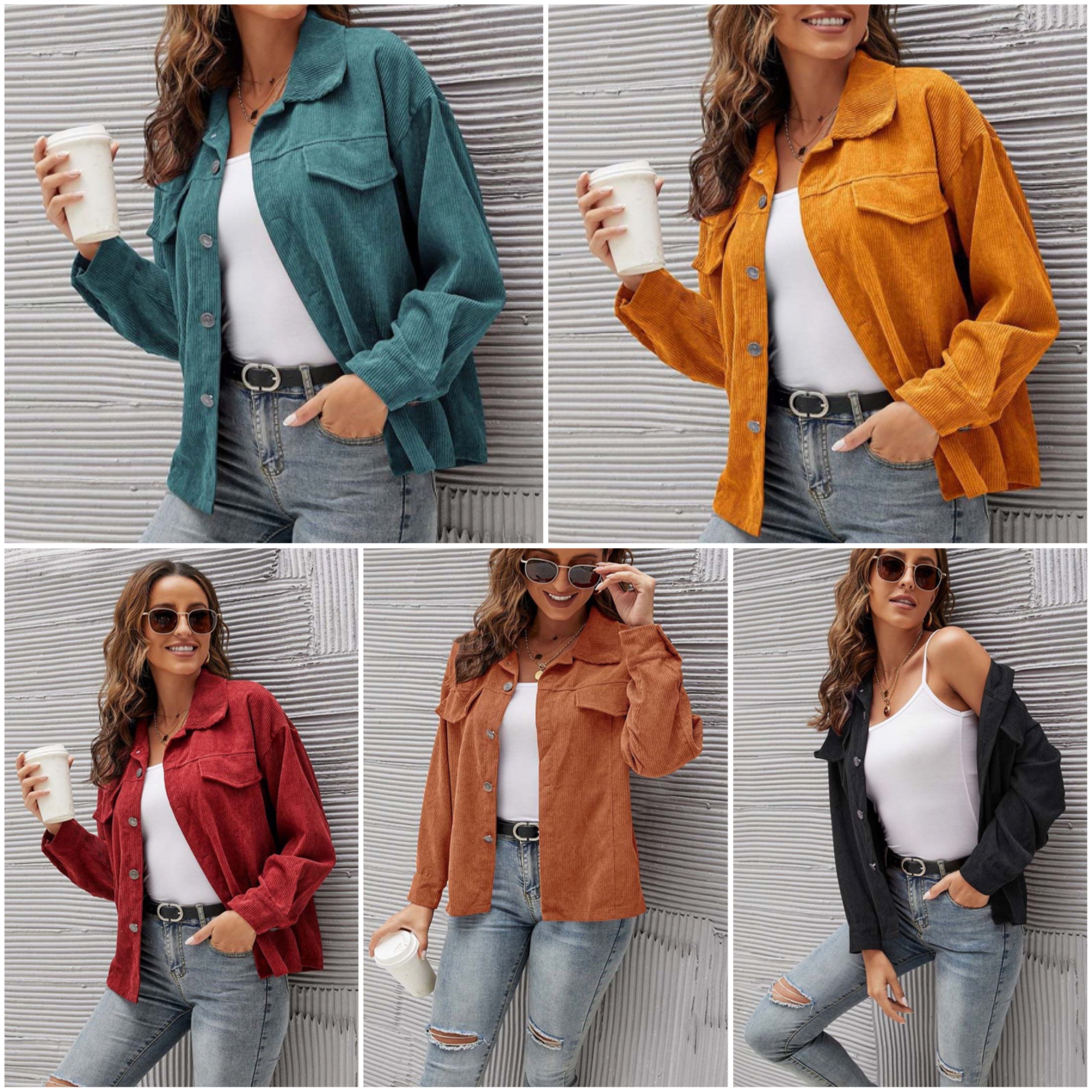 GR | Modern corduroy jacket