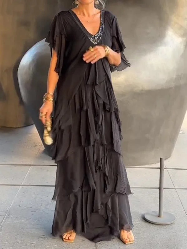 GR | Elegant long dress for festive occasions