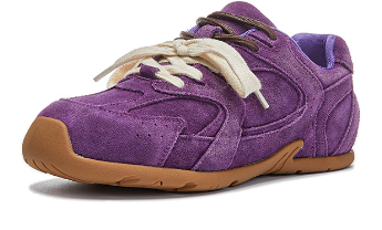 Genuine leather sneakers - retro comfort