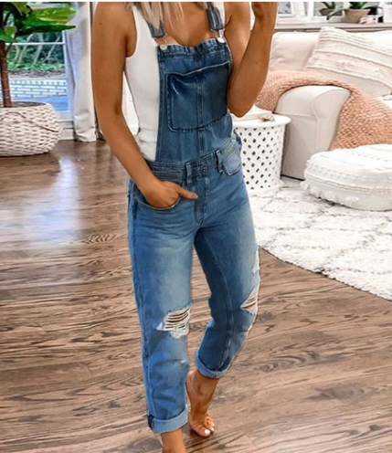 GR | Denim Summer Overall for Women
