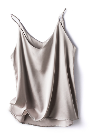 GR | Satin Unterhemd Mit Spaghettiträgern Für Damen