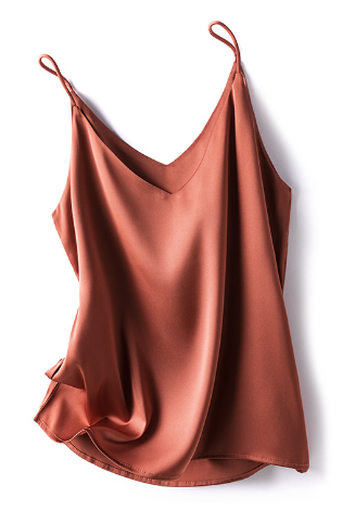 GR | Satin Unterhemd Mit Spaghettiträgern Für Damen