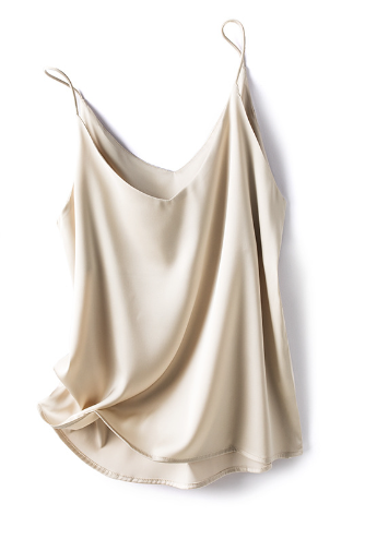GR | Satin Unterhemd Mit Spaghettiträgern Für Damen