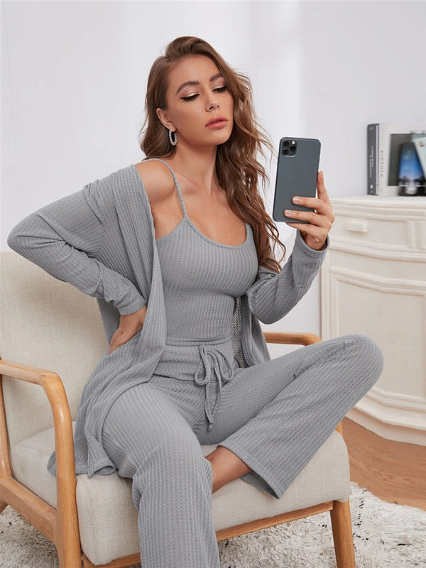 GR | Luxury 3-piece loungewear set for women