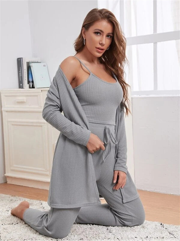 GR | Luxury 3-piece loungewear set for women