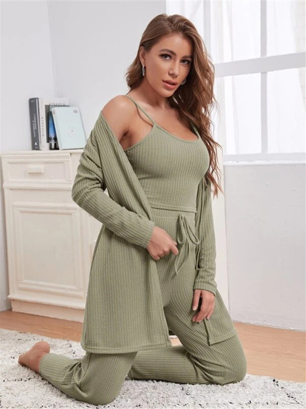 GR | Luxury 3-piece loungewear set for women
