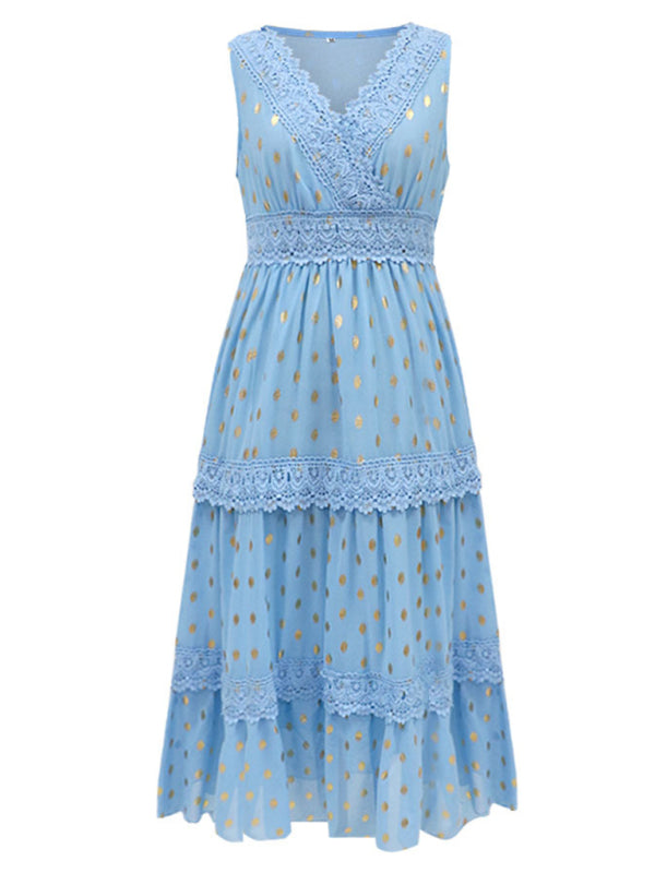 GR | Lace-trimmed dress