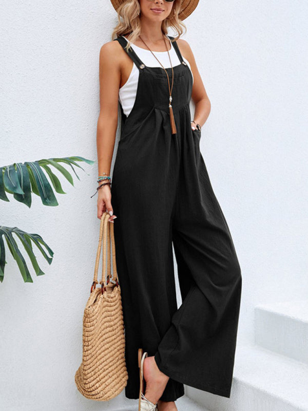 Fatima™ - Comfortable & Vintage Loose Jumpsuit