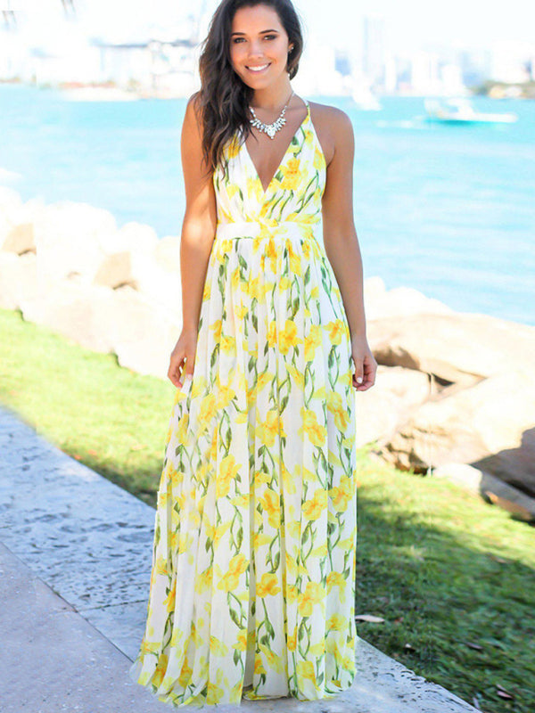 GR | Printed beach dress